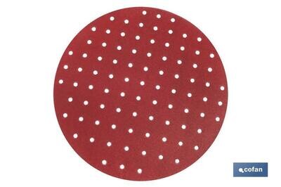 DISCO LIJA MICROPERFORADO C/VELCRO �225 G-80