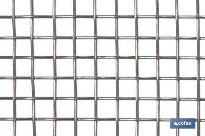 MALLA ELECTROSOLDADA GALV.13X13X0,9MM (0,6X25M)
