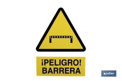 SE�AL ADHESIVO 210X148 MM.