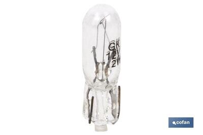 L�MPARA S/CASQUILLO W1,2-T5 12V