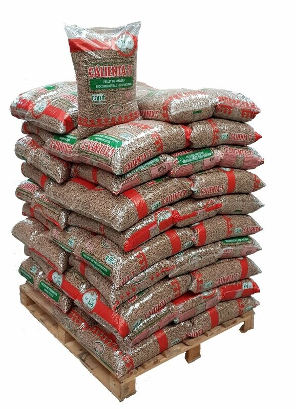 PELLETS CALIENTA PALET 70 SACOS