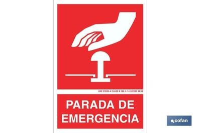 SE�AL LUMINESCENTE 148X105MM.