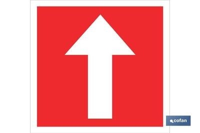 SE�AL ADHESIVO 105X105MM.