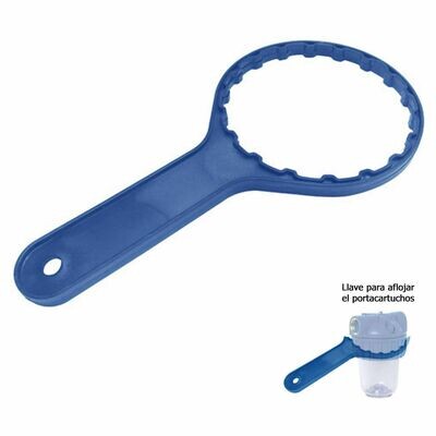 Llave Apertura / Cierre Portacartuchos Filtro Agua 5"