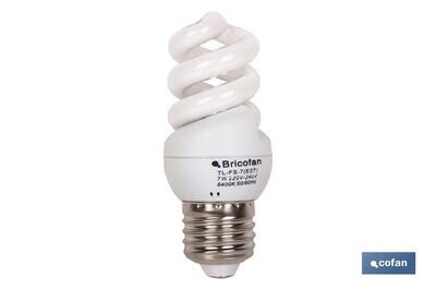 LAMPARA B. CONSUMO TRI ESPIRAL 2700K 7W/E27