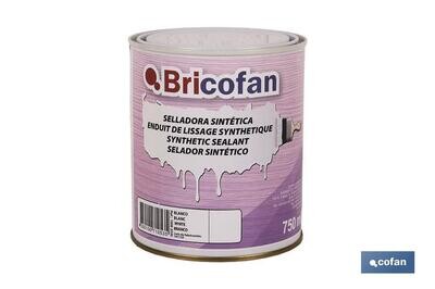 SELLADORA SINT�TICA BRICOFAN BLANCO (750ML)