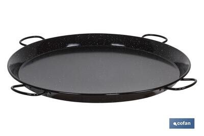 PAELLERA ACERO ESMALTADA �1150 MM (4 asas)