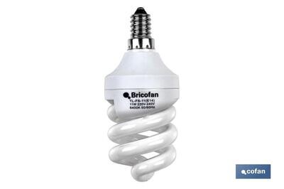 LAMPARA B. CONSUMO TRI 6400K ESPIRAL 11W/E14