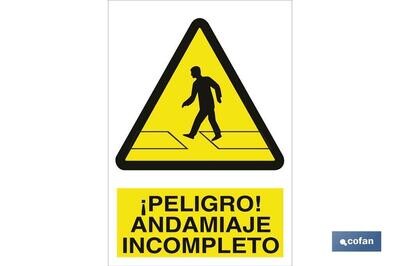 SE�AL POLIESTIRENO 297X210MM.
