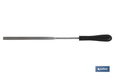 LIMA AGUJA PLANA PARALELA 6"