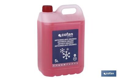 ANTICONGELANTE G-12 ROSA 50% ORG�NICO 5 L