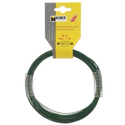 Alambre Plastificado N� 8 / 1,3 mm. 16 Metros (Autoservicio) Alambre Plastificado N� 8 / 1,3 mm. 16 Metros (Autoservicio)