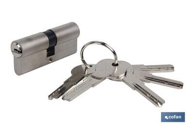 CILINDRO DE SEGURIDAD DE N�QUEL 35/35 - LEVA LARGA IGUALADOS AAA