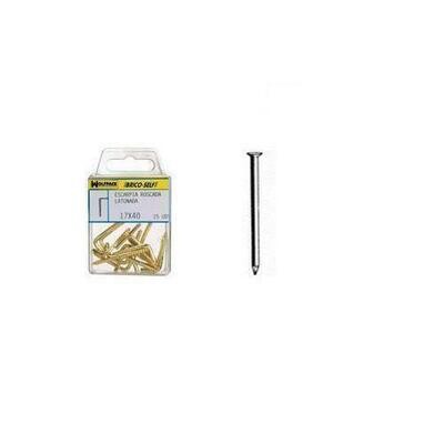 Punta Acero C�nica Latonada 2,00x40 mm. 20 unidades