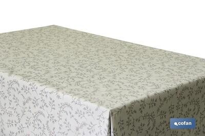 R.HULE  POL/PVC 100% ANTIMANCHAS "MODELO WIRGINI"1,40x25