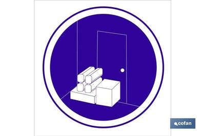 SE�AL ADHESIVA 105X105