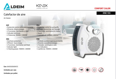 CALEFACTOR KNC133