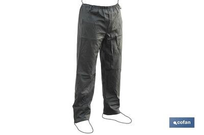 PANTALON DE AGUA VERDE PU/PVC TALLA XXXL