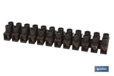REGLETA CONEXI�N NEGRA (16MM)