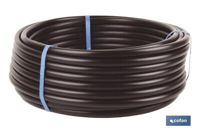 TUBO 100M RIEGO GOTEO NEGRO (Sin goteros) �16MM