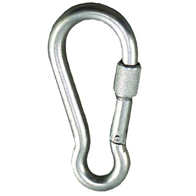 Mosqueton Bombero Con seguro 6x 60 mm. Uso domestico Mosqueton Bombero Con seguro 6x 60 mm. Uso domestico