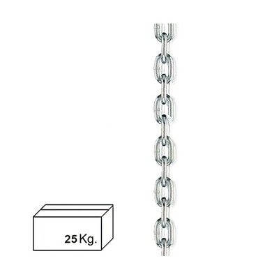 Cadena Zincada 3 mm. (Caja 25 kg.) Cadena Zincada 3 mm. (Caja 25 kg.)