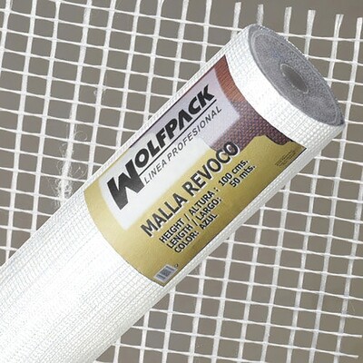 Malla Revoco Blanca Rollo 50 mt. x 1metro / 4 x 4,5 mm. Malla Revoco Blanca Rollo 50 mt. x 1metro / 4 x 4,5 mm.