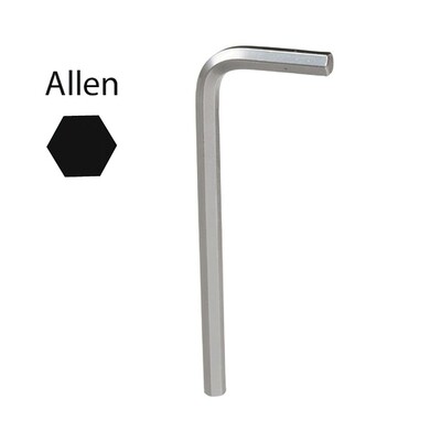 Llave Allen Maurer Cromo Vanadio Profesional 2,0mm Llave Allen Maurer Cromo Vanadio Profesional 2,0mm