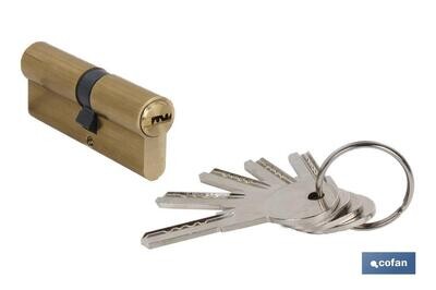 CILINDRO DE SEGURIDAD DE LAT�N 35/35 - LEVA LARGA