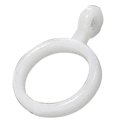 Anillas Dobles Cortina Blanca � Interior 20 mm.