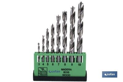 JGO. DE 8 BROCAS PROFES. PARA MADERA
