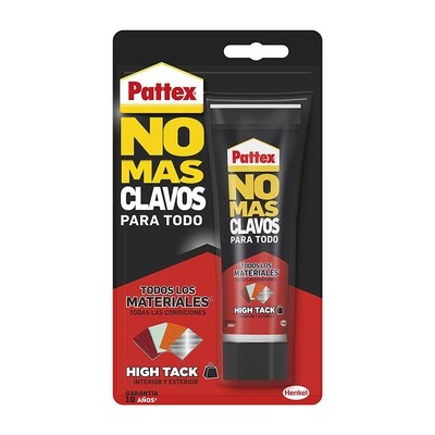 Nural Pattex No Mas Clavos Para Todo (Tubo 142gr) Nural Pattex No Mas Clavos Para Todo (Tubo 142gr)