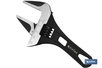 LLAVE AJUSTABLE GRAN APERTURA 12" CORTA
