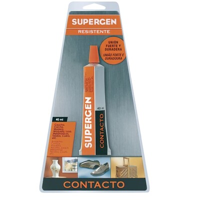 Pegamento Supergen Clasico   20 ml. Pegamento Supergen Clasico   20 ml.