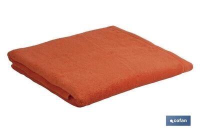 TOALLA BA�O ORANGE  GR.580/M2  MODELO AMANECER 100X150cm