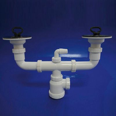 Sifon Doble Valvula Extensible T-44-E  1 1/2 �115
