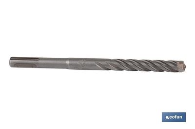 BROCA ESPECIAL SDS+ DE 4 PUNTAS M-14X265 MM