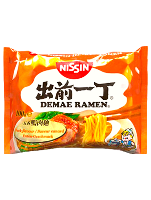 Demae ramen instanaeo sabor a pato NISSIN