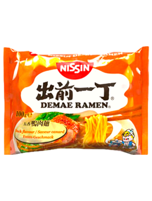 Demae ramen instanaeo sabor a pato NISSIN