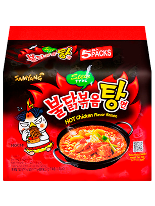 Hot Chicken Flavour Ramen Stew 5