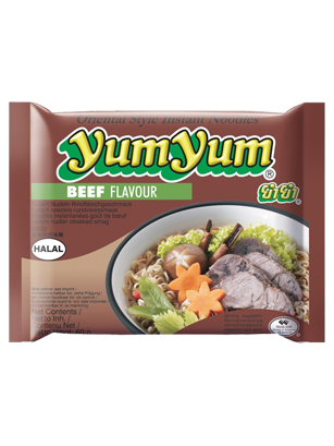 Yum yum noodles ternera