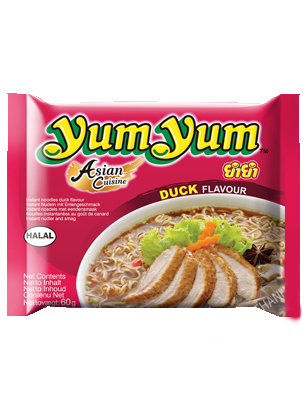Yum yum noodles de pato