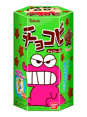 Galleta Shinchan chocolate