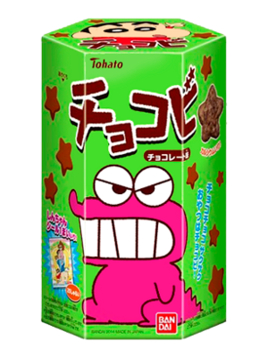 Galleta Shinchan chocolate