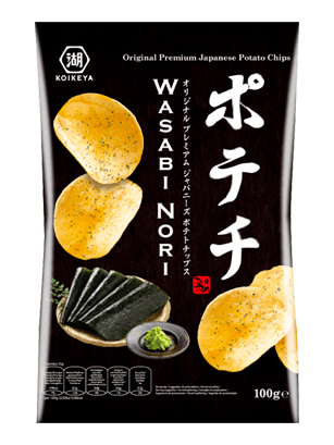 Patata con wasabi
