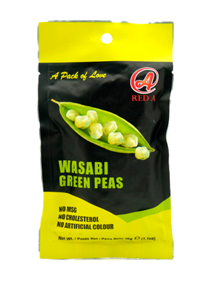 Wasabi green peas