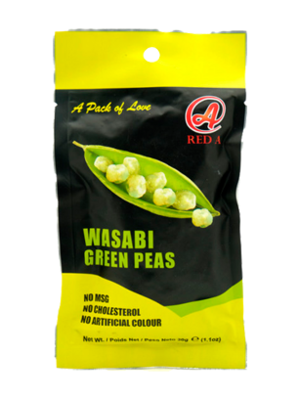 Wasabi green peas