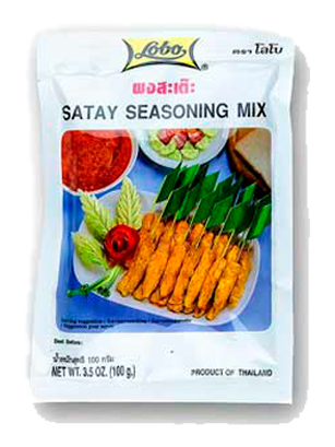 LOBO SAZONADO SATAY