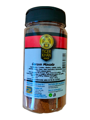 GARAM MASALA TIGER KHAN 120g