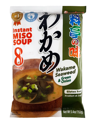 Sopa instantánea Miso con Wakame Sopa instantánea Miso con Wakame